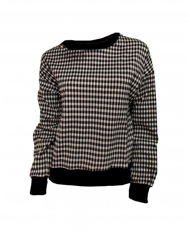 Bluza damska w kratke