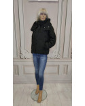 Kurtka zimowa damska ciemna (2)